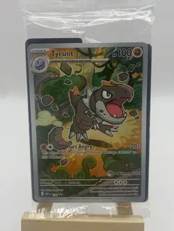 Pokemon Perfect Order Pokemon Center Exclusive Tyrunt 070 Stamped Promo SEALED - Image 1