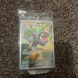 Pokemon TCG Tyrunt Perfect Order Card Pokemon Center Promo Sealed - Image 1