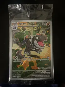Pokemon TCG Tyrunt Perfect Order Card Pokemon Center Promo Sealed - Image 1
