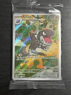 Pokemon TCG Tyrunt 070 Black Star Promo Pokemon Center Stamped SEALED - Image 1