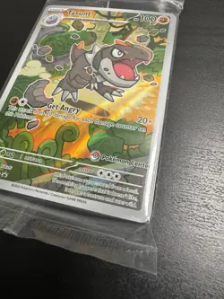 Pokemon TCG Tyrunt 070 Black Star Promo Pokemon Center Stamped SEALED - Image 3