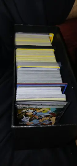 Mixed Trading Card Collection Yugioh Mtg Pokemon Disney Lot Shown Included - Image 1