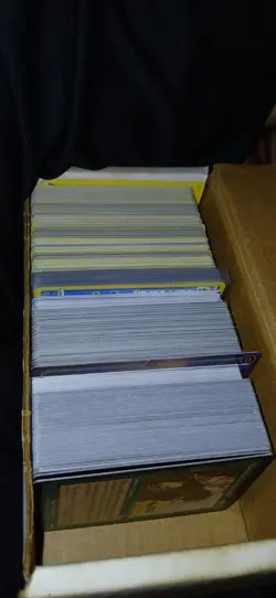 Mixed Trading Card Collection Yugioh Mtg Pokemon Disney Used Lot Shown Included - Image 1