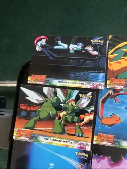 Topps Mewtwo Strikes Back Pokemon Vintage Cards LOT of 12 Non Holo - Image 2