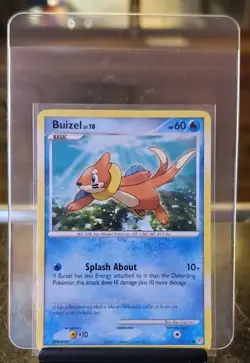 Buizel Diamond & Pearl 72/130 TCG Card 2007 Pokemon TCG English - Image 1