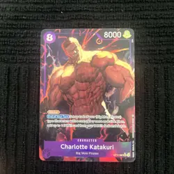 Charlotte Katakuri Alt Art OP11-067 A Fist of Divine Speed Foil One Piece Card - Image 1