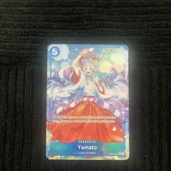 One Piece Card Game Yamato OP13-054 Carrying on His Will SR Foil Alt Art - Image 1