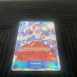 One Piece Card Game Yamato OP13-054 Carrying on His Will SR Foil Alt Art - Image 2