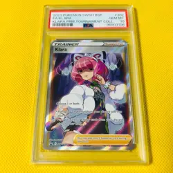 PSA10 Klara SR English SWSH302 Black Star Promo Pokemon Card - Image 1