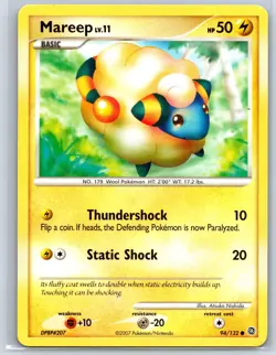 Mareep - Secret Wonders 94/132 Pokemon Card NM - Image 1