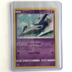Latios 41/73 Pokemon Card Shining Legends Holo Rare 2017 Sun & Moon LP - Image 3