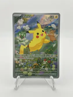Pokemon TCG: Pikachu 088 Scarlet & Violet Promo Card Holo Full Art NM - Image 1