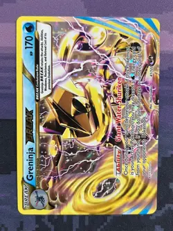 Greninja BREAK 41/122 Pokemon BREAKpoint Rare BREAK Near Mint Card NM 1 - Image 1