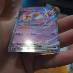 Pokemon TCG Latias EX Surging Sparks Scarlet & Violet Double Rare Card 76/191 - Image 2