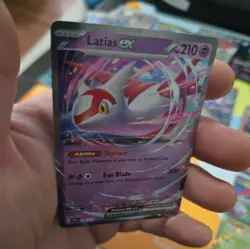 Pokemon TCG Latias EX Surging Sparks Scarlet & Violet Double Rare Card 76/191 - Image 3