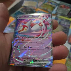 Pokemon TCG Latias EX Surging Sparks Scarlet & Violet Double Rare Card 76/191 - Image 5