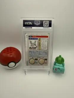 PSA 9 Aerodactyl Carddass Vending Bandai Japanese 1996 Pokemon Card #142 Red - Image 4