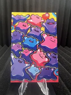 Ditto - Cracked Ice Holo - Team Rocket Card Database - Pokemon Card - Image 1