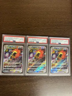 PSA10 Charizard VSTAR SAR 3-Card Sequential Set VSTAR Universe Pokemon - Image 1