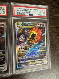 PSA10 Charizard VSTAR SAR 3-Card Sequential Set VSTAR Universe Pokemon - Image 5