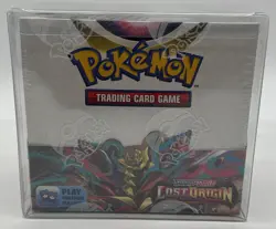 Pokemon TCG Sword & Shield Lost Origin Booster Box SEALED w/Protector - Image 1