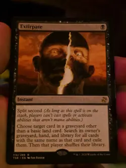 MTG - Extirpate Time Spiral Remastered Regular NM Unplayed - Image 1