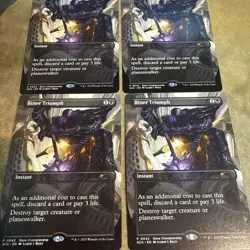 Digimon Card Mtg A Tough Win / Bitter Triumph English Version Set Of 4 Japan - Image 1