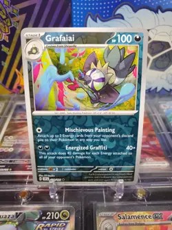 Grafaiai 121/191 Reverse Holo Uncommon Pokemon TCG S&V Surging Sparks - Image 1