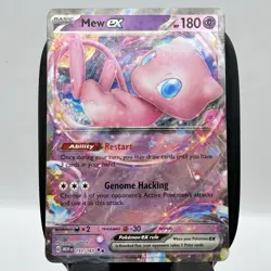 Mew ex 151/165 Double Rare Scarlet & Violet 151 Pokemon Card 2023 - Image 1