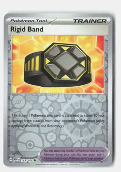 Rigid Band Reverse Holo 165/165 Uncommon 151 Pokemon Near Mint - Image 1