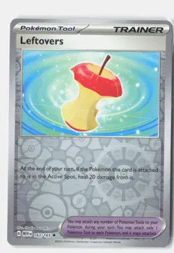 Leftovers Reverse Holo 163/165 Uncommon 151 Pokemon Near Mint - Image 1