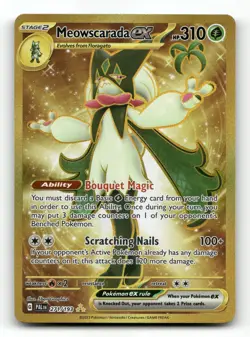 Meowscarada ex 271/193 - Paldea Evolved - Pokemon Card NM/M - Image 1