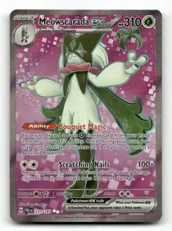 Meowscarada ex 231/193 - Paldea Evolved - Pokemon Card NM/M - Image 1