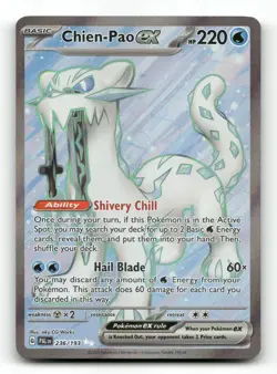 Chien-Pao ex 236/193 - Paldea Evolved - Pokemon Card NM/M - Image 1