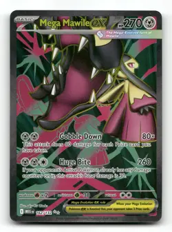 Mega Mawile ex 162/132 - Mega Evolution - Pokemon Card NM/M - Image 1