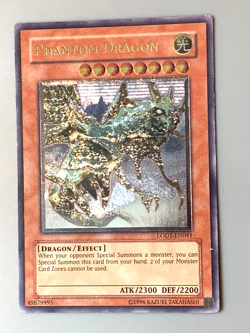yugioh Phantom Dragon LODT-EN041 Ultimate Rare Unlimited Ed near mint - Image 2