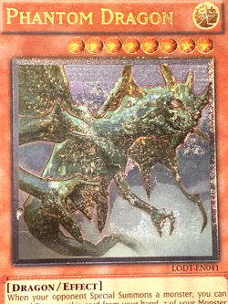 yugioh Phantom Dragon LODT-EN041 Ultimate Rare Unlimited Ed near mint - Image 4