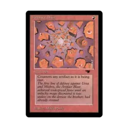 WOTC MtG Antiquities Artifact Blast (C) EX - Image 1