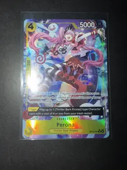 Perona (Alternate Alt Art) OP14-111 R THE AZURE SEA'S SEVEN English One Piece - Image 1