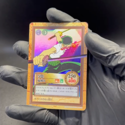 Roronoa Zoro 1999 C07 One Piece Carddass Hyper Battle Holo Rare Japanese Bandai - Image 2