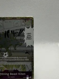 Lighting Beast Kiten #OP15-076 (Dash Pack) -Adventure On Kami’s Island One Piece - Image 2
