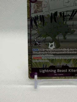 Lighting Beast Kiten #OP15-076 (Dash Pack) -Adventure On Kami’s Island One Piece - Image 4