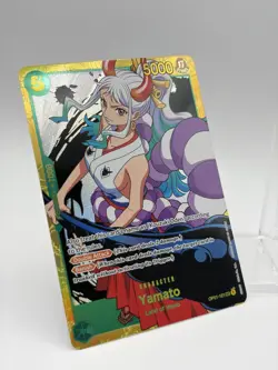 Yamato OP01-121 SEC Original One Piece TCG Romance Dawn Foil NM ENGLISH - Image 2