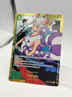 Yamato OP01-121 SEC Original One Piece TCG Romance Dawn Foil NM ENGLISH - Image 3