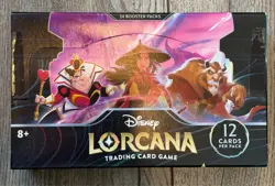 Disney Lorcana: Rise of The Floodborn Sealed Booster Box (2023 EN01) Case Fresh! - Image 5