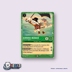 Disney Lorcana Sealed Promo Scrooge McDuck S.H.U.S.H. Agent Holofoil 36/P3 NM - Image 2