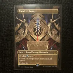 Xander's Lounge (Borderless) - Near Mint MTG Streets of New Capenna Non-Holo - Image 1