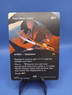 Cori-Steel Cutter - Borderless | Dragonstorm | NM | MTG - Image 1