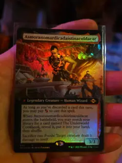 MTG Asmoranomardicadaistinaculdacar Extended Art Foil Modern Horizons 2 - Image 1