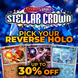 Pokemon TCG: Stellar Crown SV07 - Reverse Holo Cards - Singles - Image 1